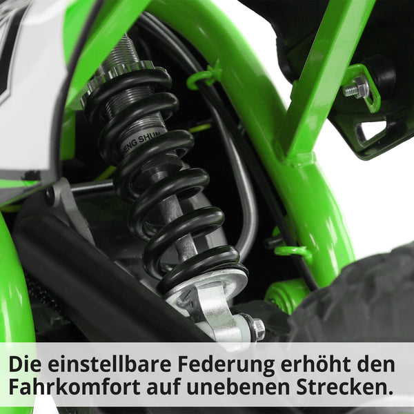 Moto elettrica per bambini Hecht Dirt Bike Pocket Bike Verde 54501
