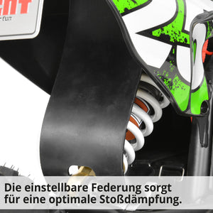 Hecht Kinder Elektro-Motorrad Dirtbike Pocketbike Grün 59100