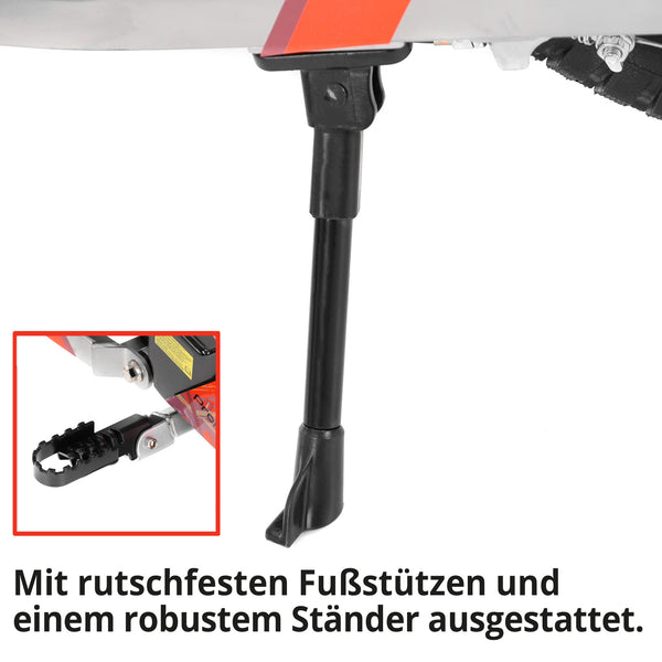 Hecht Kinder Elektro-Motorrad Dirtbike Pocketbike Rot 54300