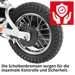 Hecht Kinder Elektro-Motorrad Dirtbike Pocketbike Rot 54300