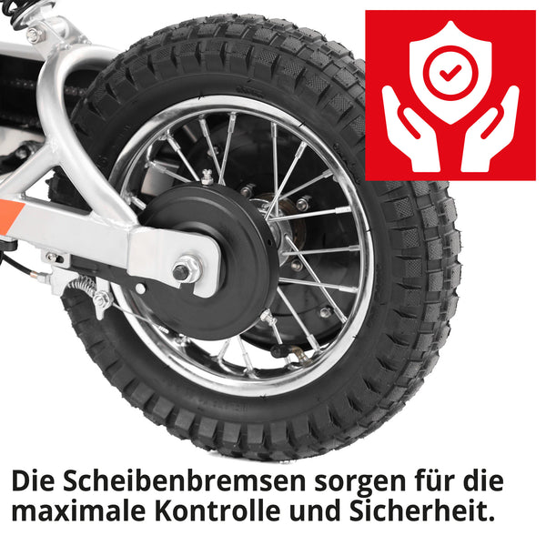 Hecht Kinder Elektro-Motorrad Dirtbike Pocketbike Rot 54300