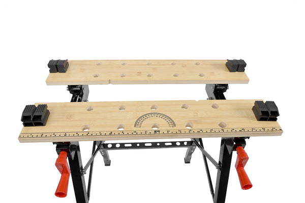HECHT Klappbare Multifunktions Werkbank 100kg Traglast