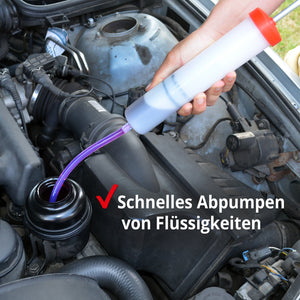 HECHT Profi Absaug Set Ölpumpe