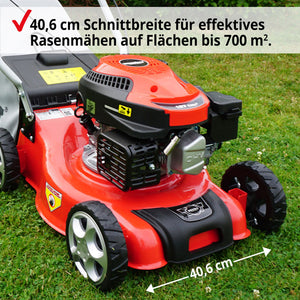 HECHT Rasenmäher Benzin 540