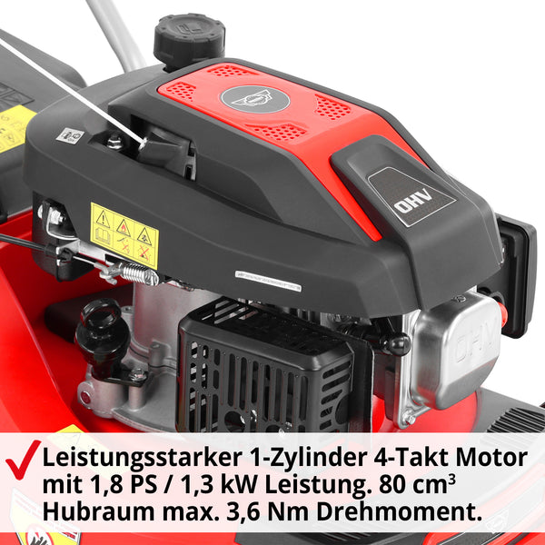 HECHT Rasenmäher Benzin 5408