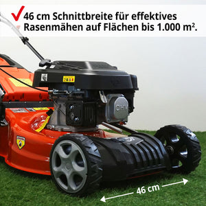 HECHT Rasenmäher Benzin 546