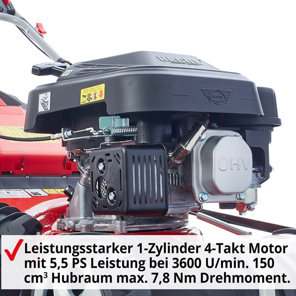 HECHT Rasenmäher Benzin 547 SXW