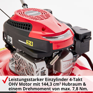 HECHT Rasenmäher Benzin 5511