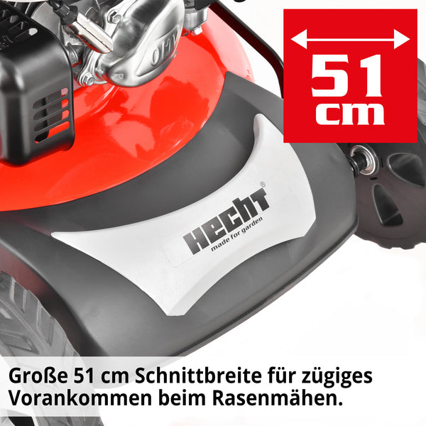 HECHT Rasenmäher Benzin 551 SX