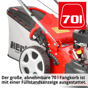 HECHT Rasenmäher Benzin 551 SX