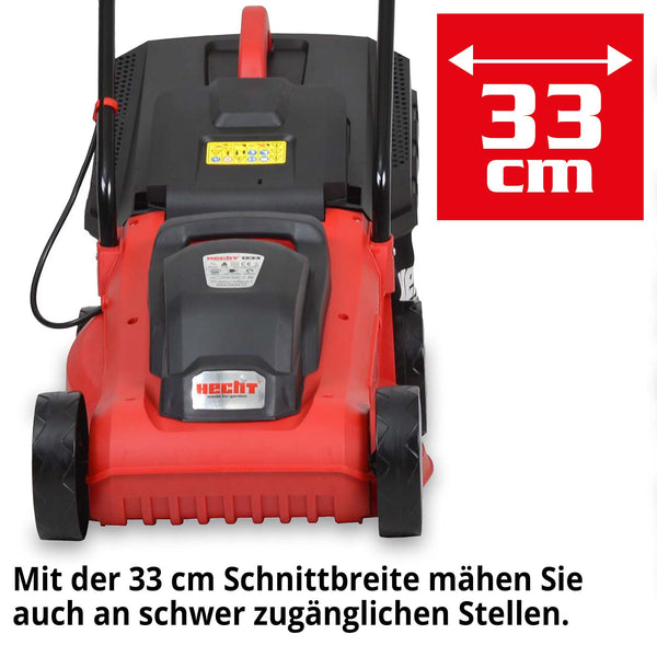 HECHT Rasenmäher Elektro 1233