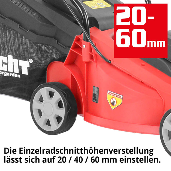 HECHT Rasenmäher Elektro 1233