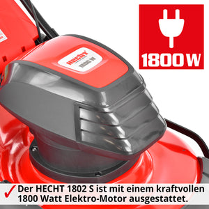HECHT Rasenmäher Elektro 1802 S