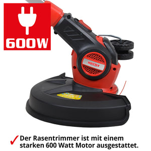 Hecht Rasentrimmer Elektro 630 30cm Schnittbreite
