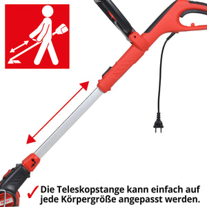 Hecht Rasentrimmer Elektro 630 30cm Schnittbreite