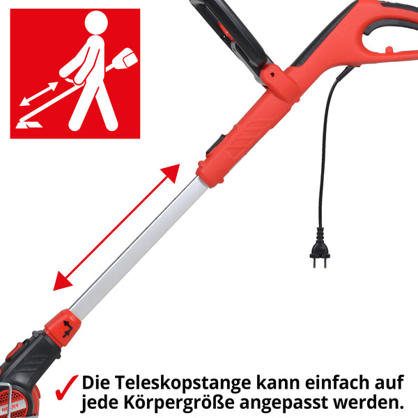 Hecht Rasentrimmer Elektro 630 30cm Schnittbreite