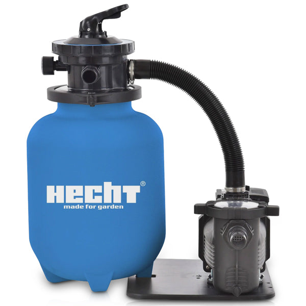 HECHT Sandfilteranlage 302113 7.000 Liter Wasser pro Stunde