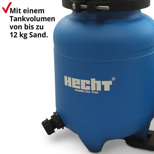 HECHT Sandfilteranlage 302200 6.000 Liter Wasser pro Stunde