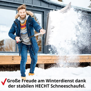 Hecht Schneeschaufel 46cm Breit