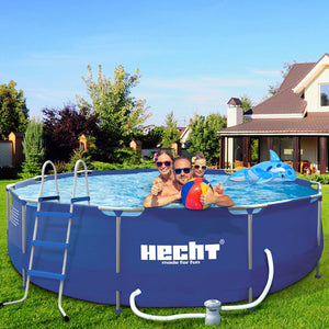 HECHT Stahlrohr Pool 3690 BLUESEA 360x76cm