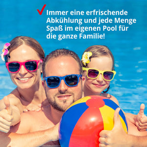 HECHT Stahlrohr Pool 3690 BLUESEA 360x76cm