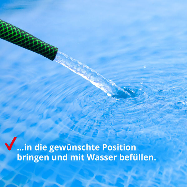 HECHT Stahlrohr Pool 3690 BLUESEA 360x76cm