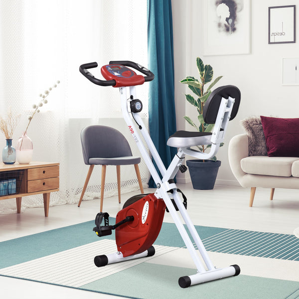 Heimtrainer mit Magnetwiderstand 8 Stufen und LCD-Display