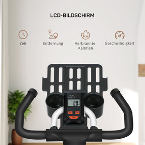 Heimtrainer Fitnessgerät mit einstellbarem Widerstand bis 120kg