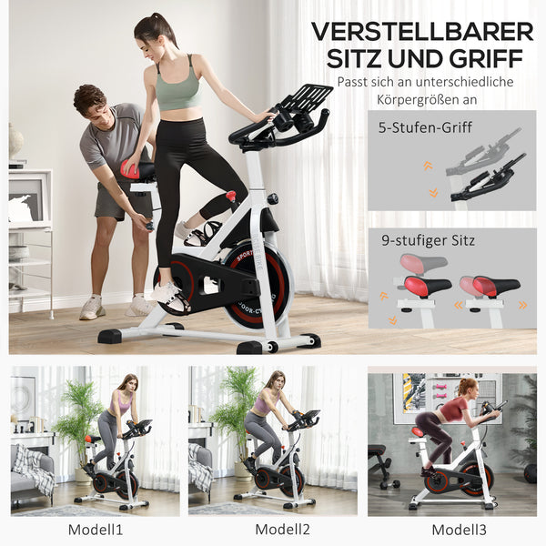 Heimtrainer Fitnessgerät mit einstellbarem Widerstand bis 120kg