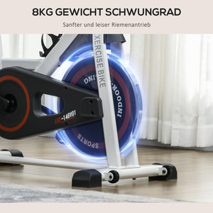 Heimtrainer Fitnessgerät mit einstellbarem Widerstand bis 120kg