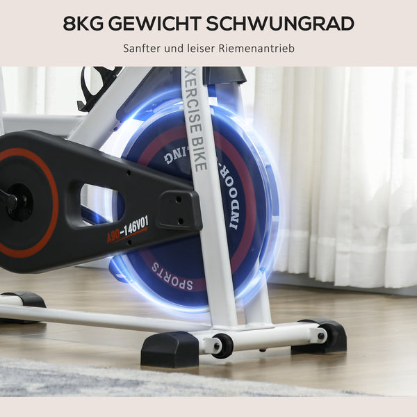 Heimtrainer Fitnessgerät mit einstellbarem Widerstand bis 120kg