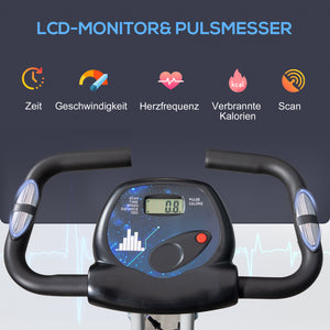 Heimtrainer F-Bike mit Magnetwiderstand höhenverstellbar