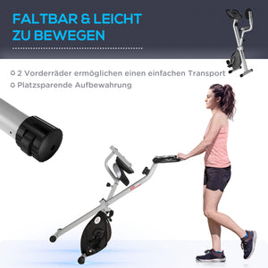 Heimtrainer F-Bike mit Magnetwiderstand höhenverstellbar