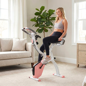 Heimtrainer klappbar mit Magnetwiderstand und LCD-Display