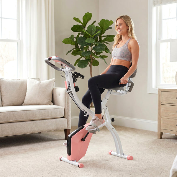 Heimtrainer klappbar mit Magnetwiderstand und LCD-Display