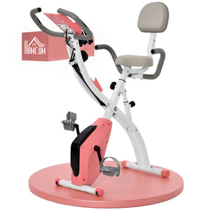 Heimtrainer klappbar mit Magnetwiderstand und LCD-Display