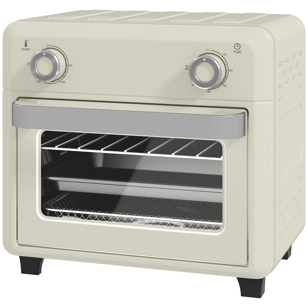 Heissluftfritteuse mit Grill Backen Frittieren Timer 10L 1000W
