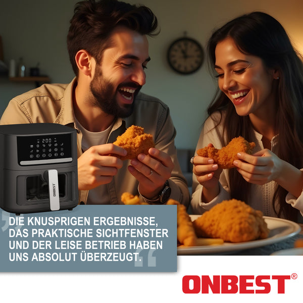 Heissluftfritteuse Airfryer 6.5L 1600W