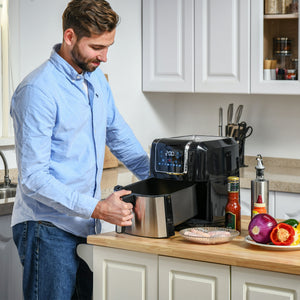Heissluftfritteuse Airfryer 6,5L 1700W mit LED-Display