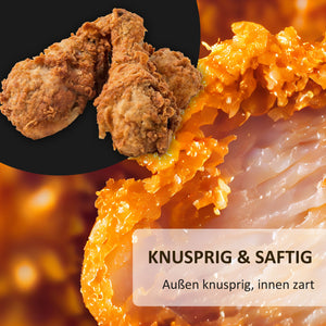 Heissluftfritteuse Airfryer 6,5L 1700W mit LED-Display