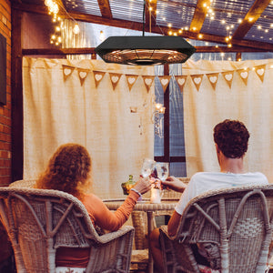Heizstrahler Infrarot mit Fernbedienung für Terrasse 2000W