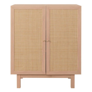 Highboard Kommode Sideboard Kubu Rattan 98x79x42cm natur