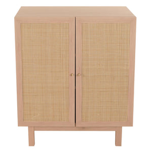 Highboard Kommode Sideboard Kubu Rattan 98x79x42cm natur