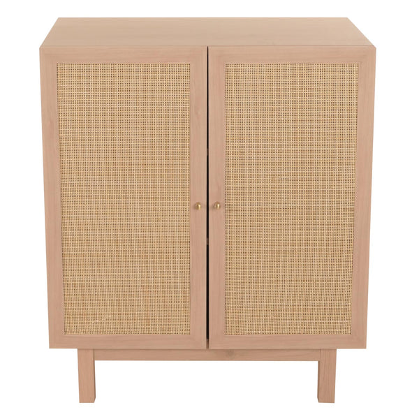 Highboard Kommode Sideboard Kubu Rattan 98x79x42cm natur