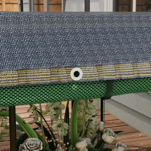 Hochbeet aus Stahl mit Vogelschutznetz 230x110x110cm Dunkelgrau