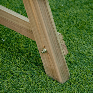 Hochbeet Blumenregal mit 3 Ablagen für Garten und Balkon aus Holz