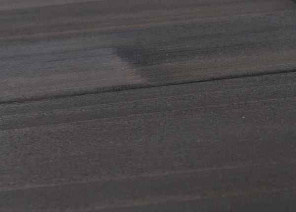 Hochbeet aus Holz mit Rankgitter und Ablage, anthrazit-grau