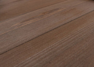 Hochbeet Holz Braun mit Rankgitter und Ablage, 135x70x30cm