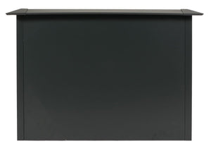 Metall Hochbeet anthrazit 110x110cm mit Schneckenkante