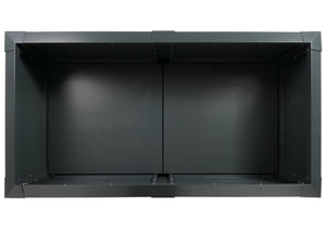 Metall Hochbeet anthrazit 170x78x90cm mit Schneckenkante
